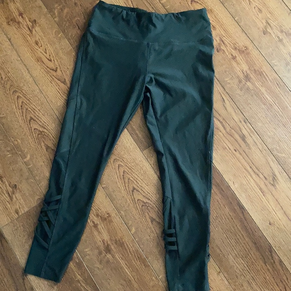 Dark green leggings, Athletica